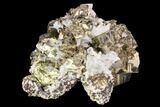 Pyrite, Chalcopyrite, Sphalerite and Quartz Association - Peru #99682-1